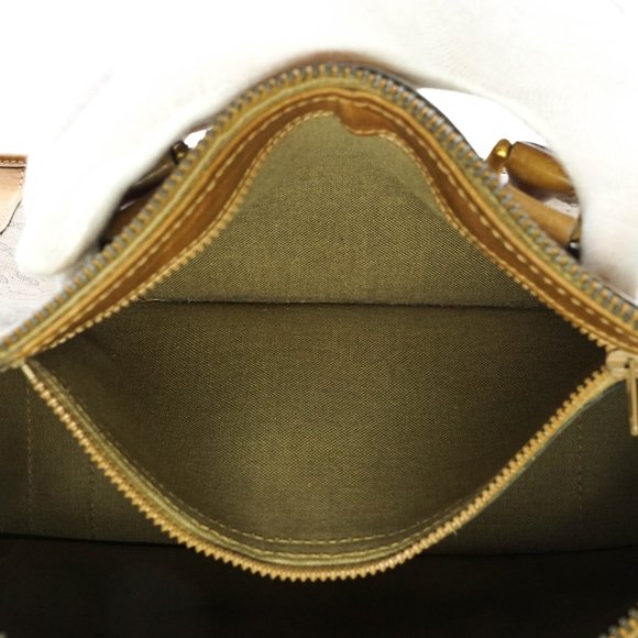 Auth Gucci Micro Gg Hand Bag Brown #15988V12 - Picture 10 of 14